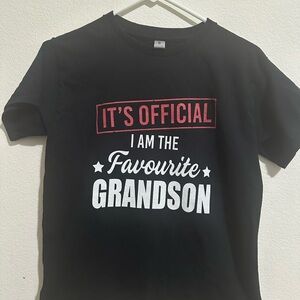 Gildan Black Favorite Grandson Tee